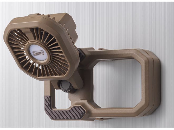コールマン、アウトドアに適したLEDライト付き多機能ファン2モデル