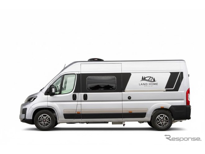贅沢なキャンピングカー「ランドホーム デュカト」、RVランドが初公開