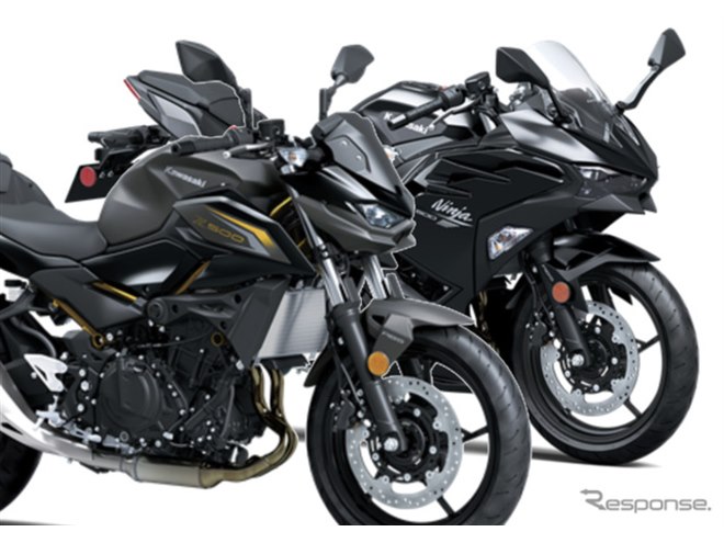 日本に来るのか！」451ccエンジンの新型カワサキ『Ninja 500』と『Z500