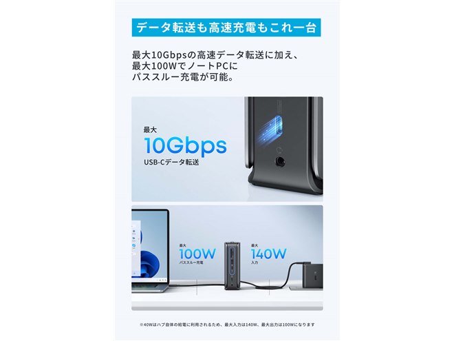 Anker、1台2役の「Anker Nano ドッキングステーション」発売 外出時は6