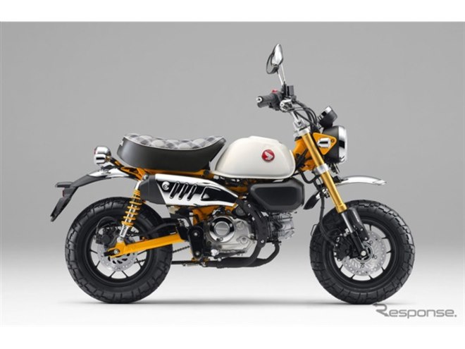 モンキー125 ABS バナナイエロー ホンダ『モンキー125』に新色「バナナイエロー」追加！ 3月発売、価格
