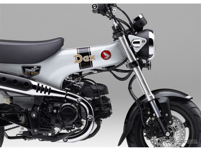 ホンダ『ダックス125』、新色パールホライゾンホワイト設定し2月20日