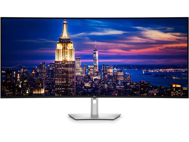 デル、IPS Blackパネルを採用した大画面52型6K曲面ディスプレイ