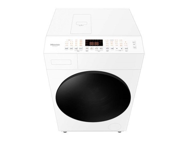 ハイセンス、ヒーター式を採用した洗濯10kg/乾燥6kgのドラム式洗濯乾燥