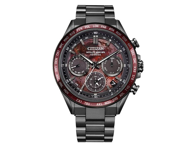 シチズン アテッサから皆既月食をテーマにした「Shades of Red