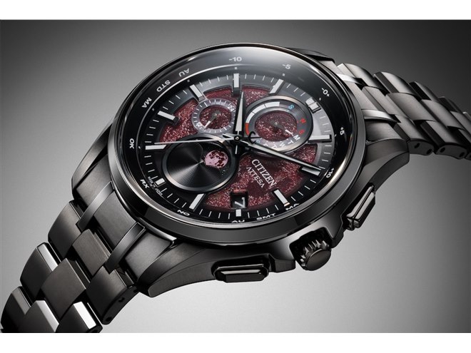 シチズン アテッサから皆既月食をテーマにした「Shades of Red