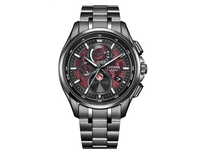シチズン アテッサから皆既月食をテーマにした「Shades of Red