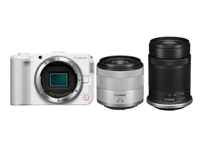 キヤノン、ミラーレスカメラ「EOS R50 V」にホワイトモデル追加 - 価格.com