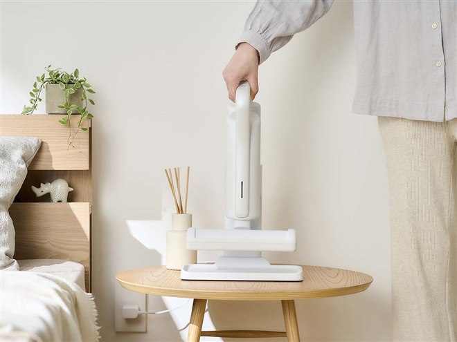 アイリスオーヤマ、紙パック式を採用した「充電式紙パックふとん