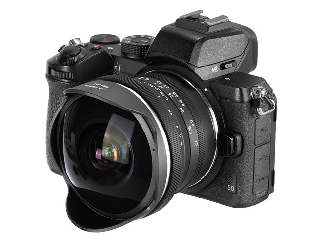 七工匠、APS-Cセンサー対応の魚眼レンズ「7Artisans 6mm F2 FISH-EYE