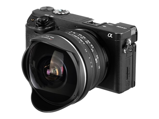 七工匠、APS-Cセンサー対応の魚眼レンズ「7Artisans 6mm F2 FISH-EYE