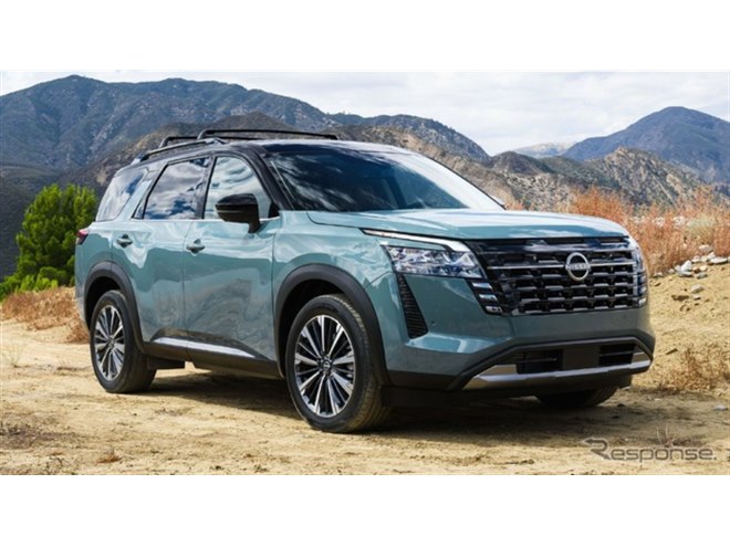 日産のSUV『パスファインダー』に改良新型、表情刷新…約585万円からで