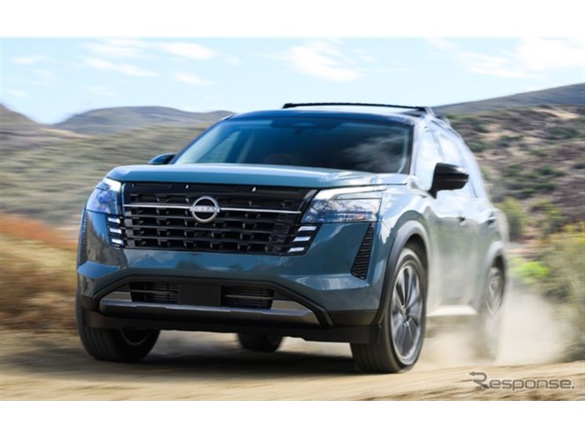 日産のSUV『パスファインダー』に改良新型、表情刷新…約585万円からで