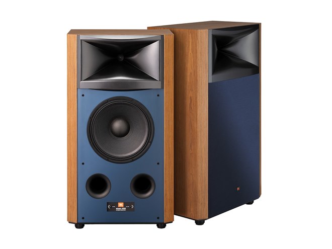 380mm径ウーハーと最新ホーン技術を投入 JBLスタジオモニターの