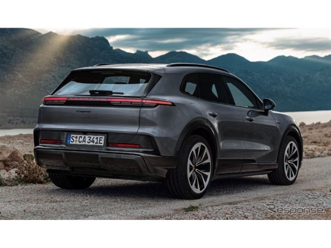 ポルシェ『カイエン』新型のEV、生産開始…最上位「ターボ」は1156馬力