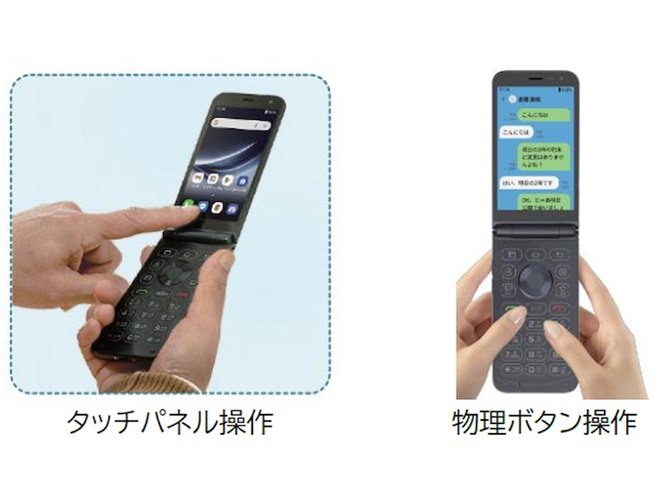 ALT、物理キー搭載のガラケーみたいな折りたたみSIMフリースマホ「MIVE