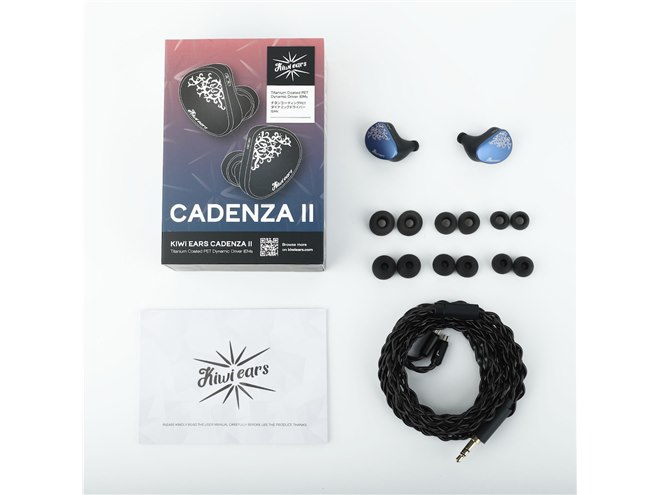 Kiwi Ears、10mmチタンコート振動板と独自技術KARS 2.0を導入した有線