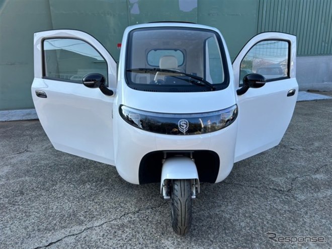 ビークルファンの新型三輪EV、車名は「VF-S」と「VF-C」に決定…80万円