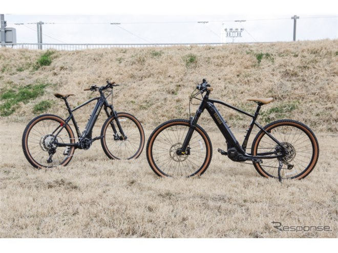 電アシ自転車界のSUVに」新型“おしゃれ”eバイク、ヤマハ『CROSSCORE RV