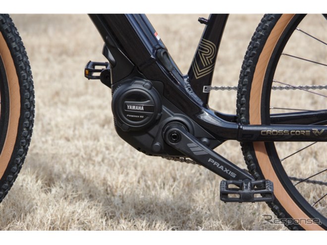 電アシ自転車界のSUVに」新型“おしゃれ”eバイク、ヤマハ『CROSSCORE RV