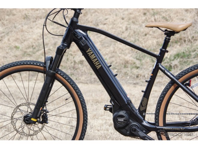 電アシ自転車界のSUVに」新型“おしゃれ”eバイク、ヤマハ『CROSSCORE RV