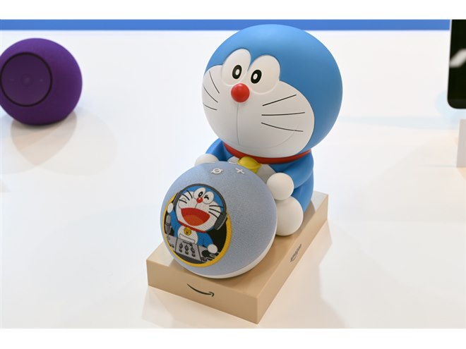 Amazon、ドラえもんの声が時刻を知らせる日本限定スマートスピーカー