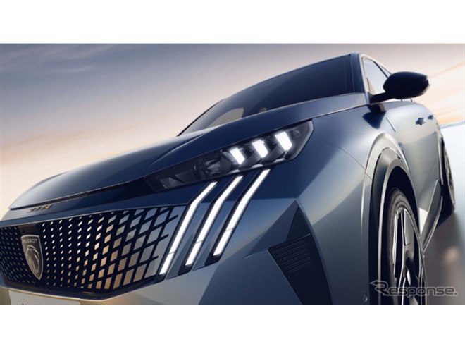 プジョー『5008ハイブリッド』新型発売、3列7シートSUV…581万円から