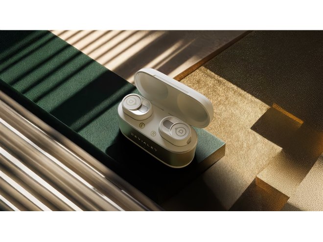 Devialet、完全ワイヤレスイヤホン「Gemini II」に新色「Light Pearl