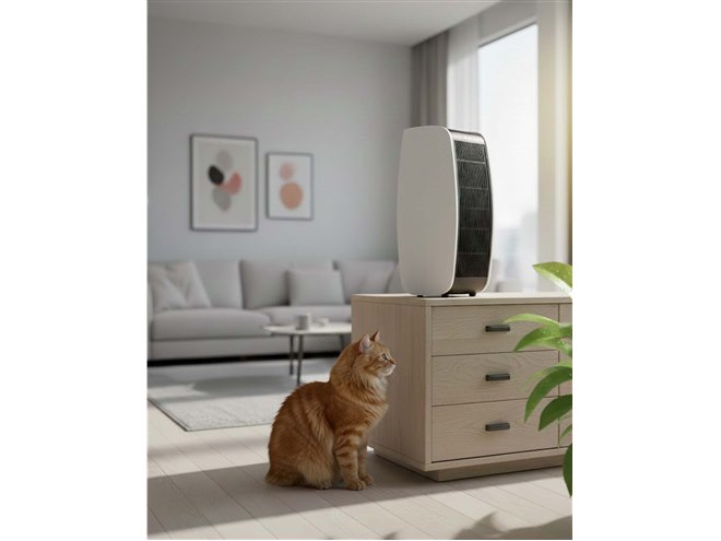 duux、静電気による強力な集じん・脱臭機能搭載の空気清浄機「Glide