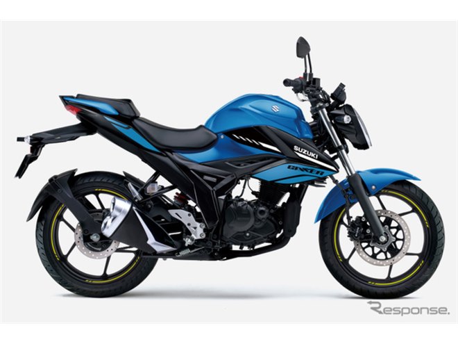 40万円以下で買える150ccスポーツ！ スズキ『ジクサー』新カラーが登場 