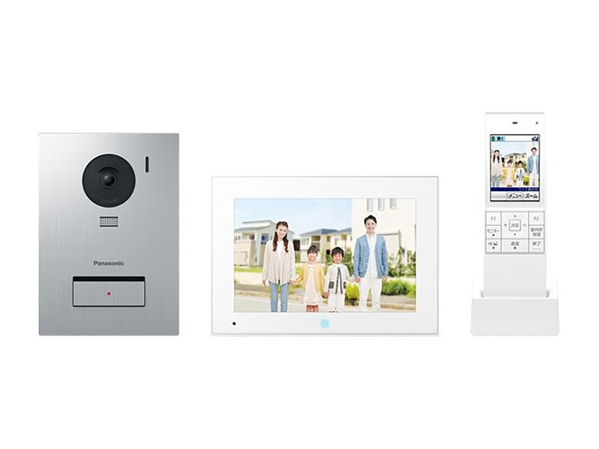 パナソニック、AIを使った顔認証を搭載したテレビドアホン「外でも