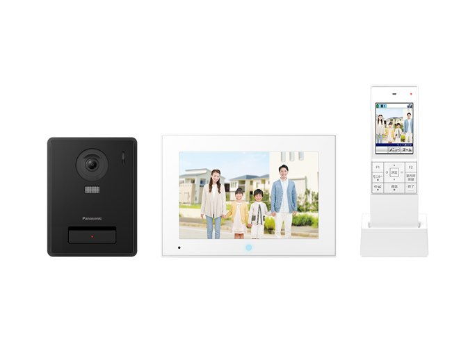パナソニック、AIを使った顔認証を搭載したテレビドアホン「外でも