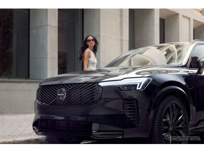 ボルボの最上位SUV『XC90』、初のブラックテーマ「Black Edition」を70
