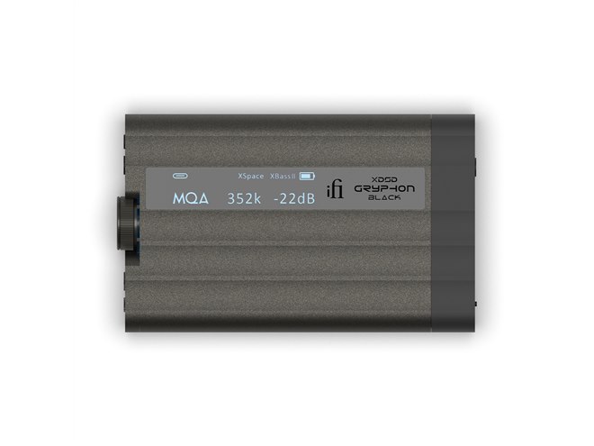 iFi audio、ブラックカラーを採用したポータブルDACアンプ「xDSD