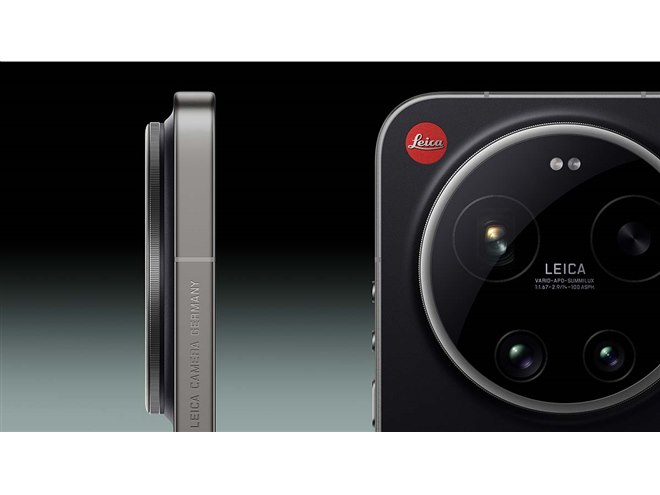 シャオミ、カメラリング構造を採用した6.9型ライカスマホ「Leica