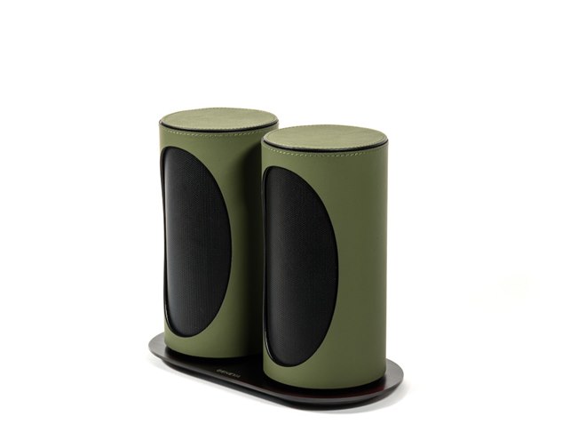 GENEVA、イタリア製のプレミアムレザーをボディに採用したステレオ