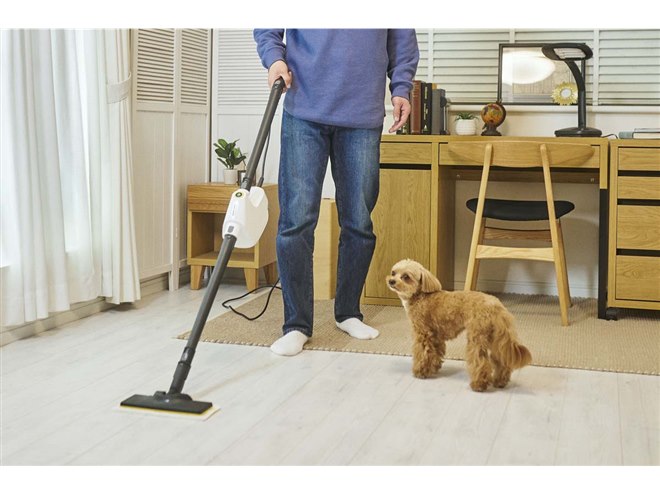 ケルヒャー、Makuakeで即日完売の最軽量・最小ハンディスチーマー「SC