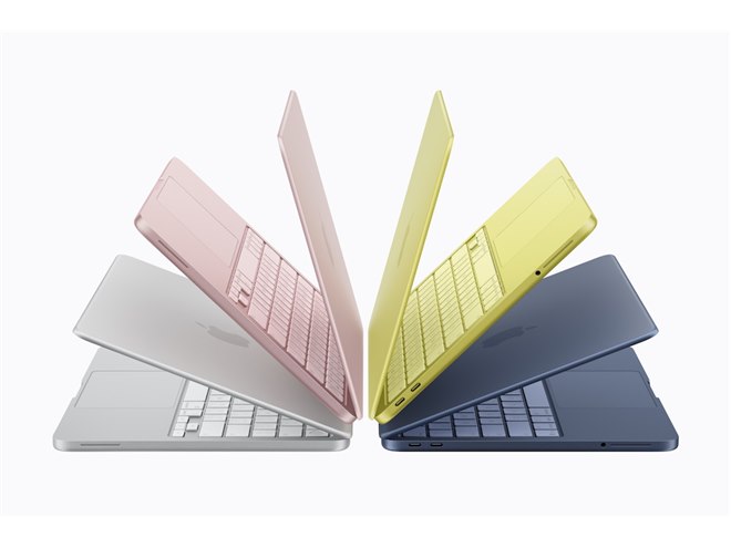 アップル、iPhone向けA18 Proチップを搭載した「MacBook Neo」 価格は