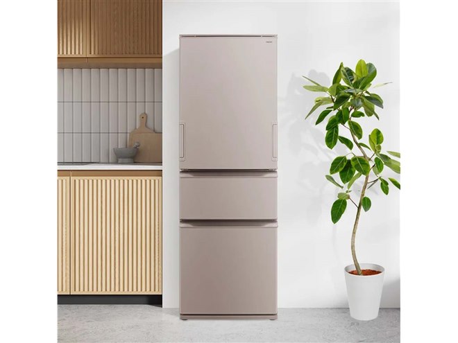 冷蔵庫（シャープ製） シャープ、奥行き65cmの薄型374Lモデルとプラズマクラスター搭載の502L