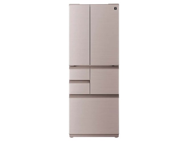 冷蔵庫（シャープ製） シャープ、奥行き65cmの薄型374Lモデルとプラズマクラスター搭載の502L