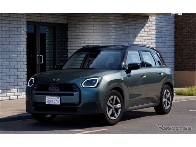 燃費よくなりそうでいいね」MINIのSUV『カントリーマン』、48Vマイルド