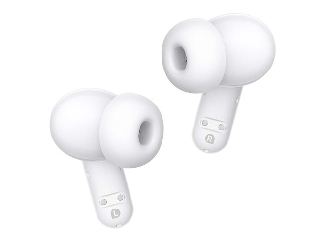 ワイヤレスイヤホン MEES M4 Pro ホワイト新品 ドコモ、トークアシストや最大音量制限を搭載した完全ワイヤレス