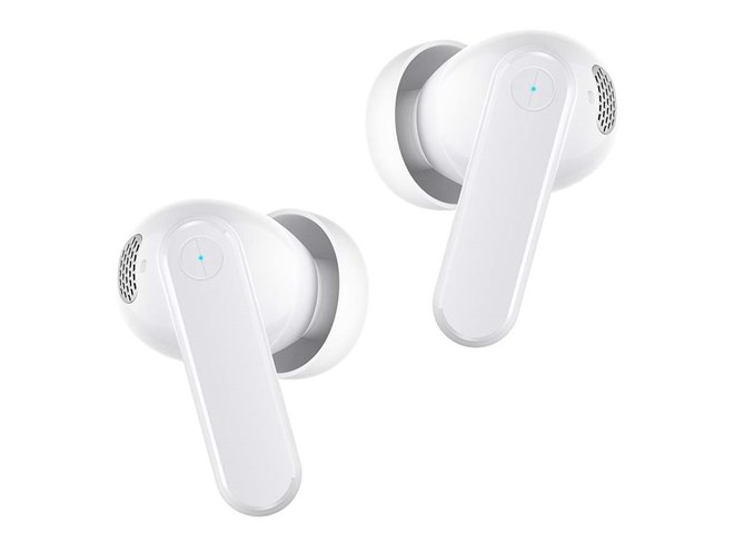 【新品未開封】MEES M4 Pro ワイヤレスイヤホン ホワイト ドコモ、トークアシストや最大音量制限を搭載した完全ワイヤレス