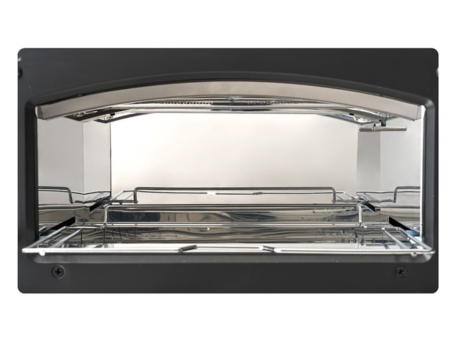 東芝、3Dドーム構造でトースト1枚を約60秒で焼き上げる「石窯ドーム