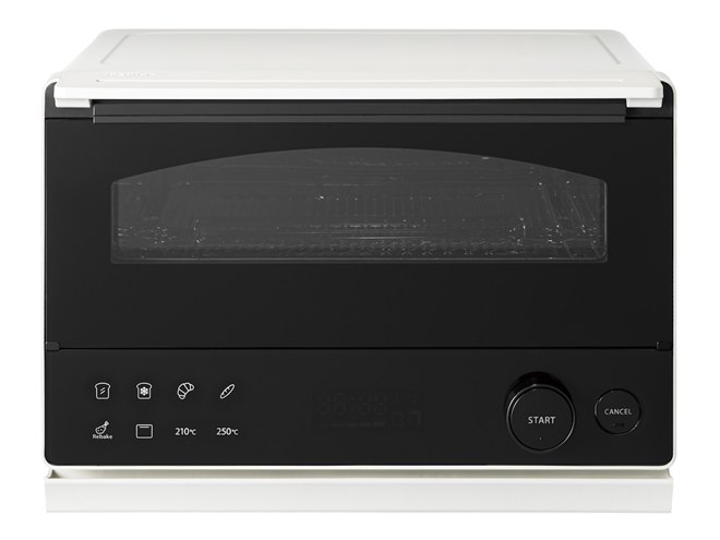 東芝、3Dドーム構造でトースト1枚を約60秒で焼き上げる「石窯ドーム