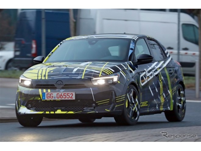 日本復活は…オペル史上最強のホットハッチ『コルサGSE』を目撃、VW