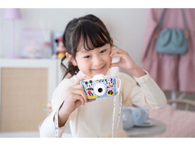 ケンコー、ディズニー公式ライセンスの「キッズカメラ〈ミッキー