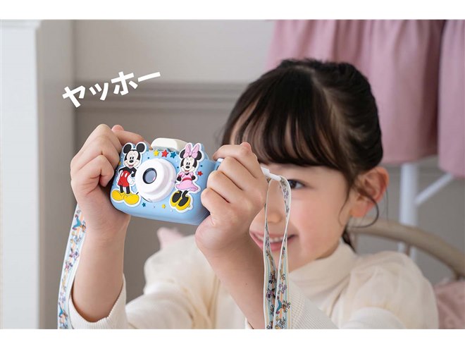 ケンコー、ディズニー公式ライセンスの「キッズカメラ〈ミッキー