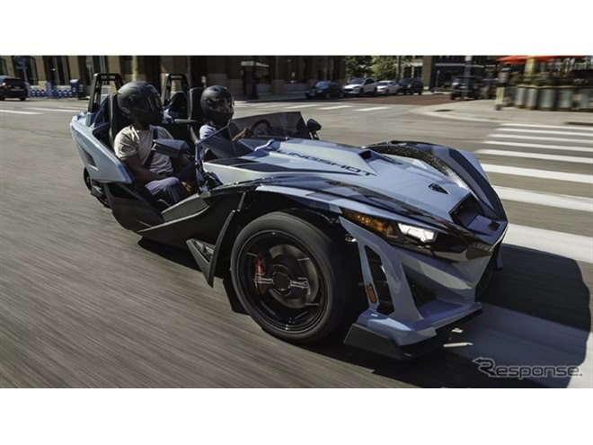ポラリスの3輪スポーツ『スリングショット』、限定車「シグネチャー