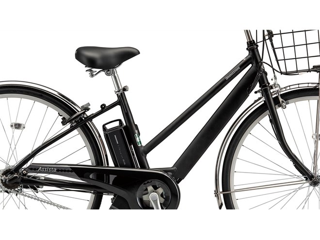 ブリヂストン、最長54km走行可能な電動アシスト自転車の軽量シティ